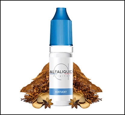 E liquide vapoteuse tabac brun