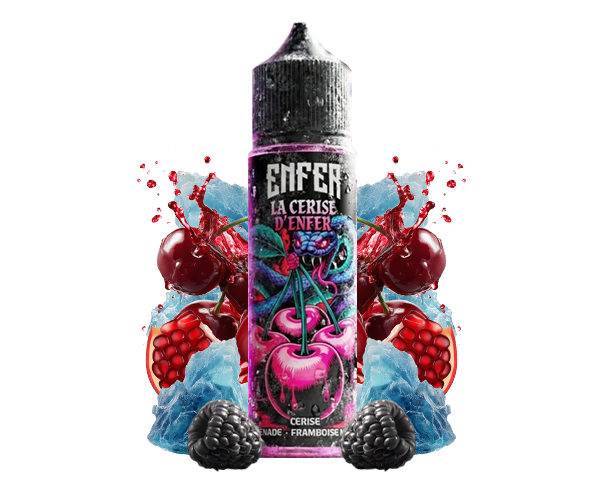 e liquide cerise glacé