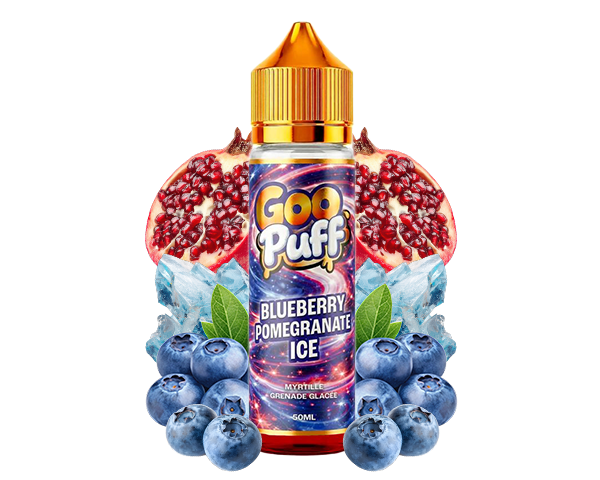 e liquide grenade glacée myrtille