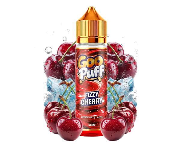e-liquide cerise glacée pétillante