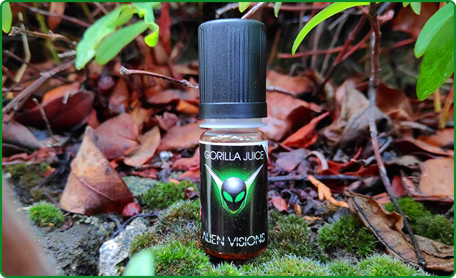 e liquide alien visions gorilla juice 10ml