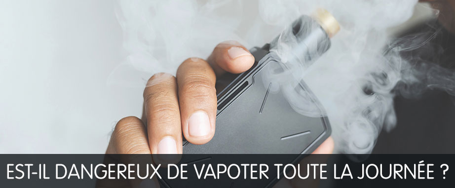 Quels sont les risques de trop vapoter ?