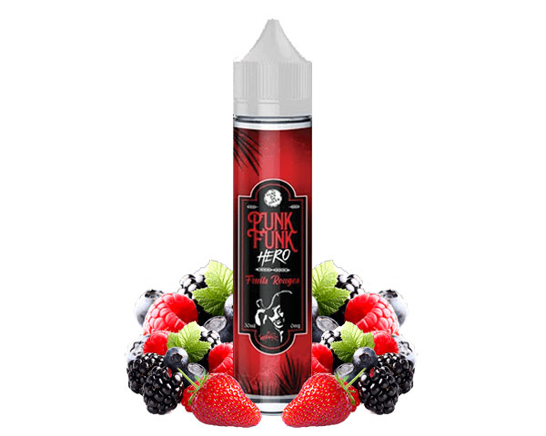 Punk Funk Hero Fruits Rouges 50ml ❤️ e-liquide vape gout ce