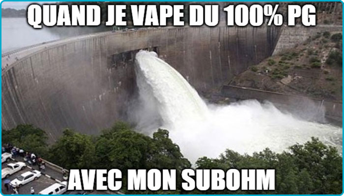 airflow vapoteuse qui fuit