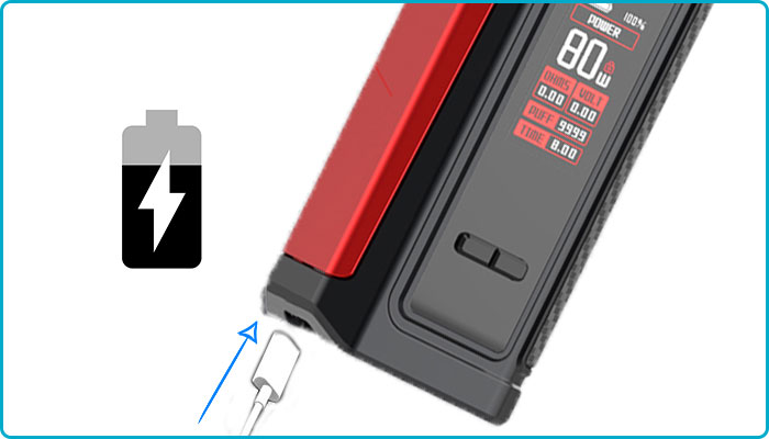 comment recharger pod smok g-priv