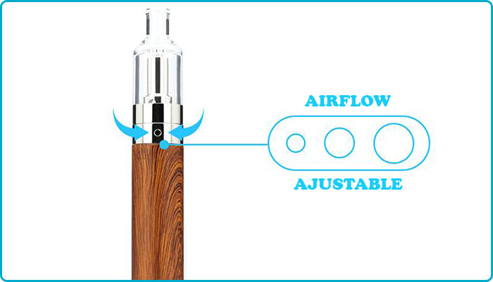 pod Geekvape starter pen G18 airflow