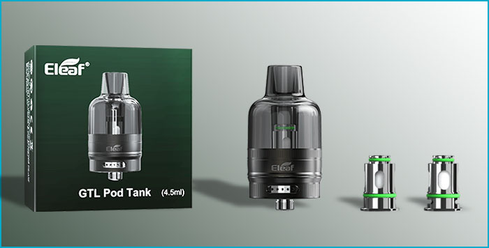 gtl tank eleaf 4.5ml coil résistance