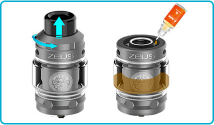 mettre e-liquide kit aegis legend 2 l200 geekvape