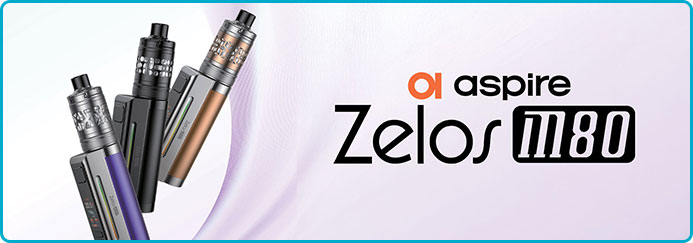 Zelos M80 meilleure cigarette électronique Aspire