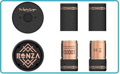 Kit Vandy Vape Bonza RDA mod numéro unique