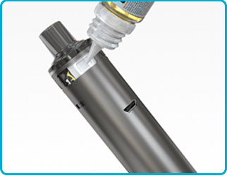 Kit pod eleaf rechargement e liquide