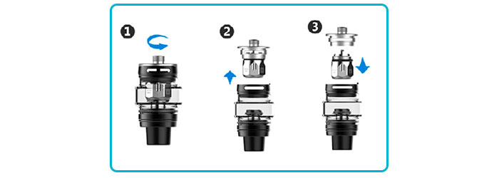 Changer la résistance Tarot Baby - Vaporesso