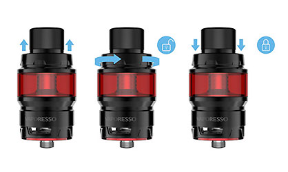 remplissage cascade baby se vaporesso kit cascade