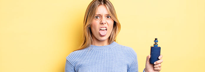 cigarette electronique et aphtes