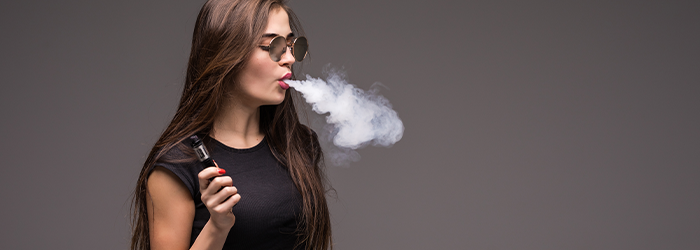 vapotage et pousse de cheveux