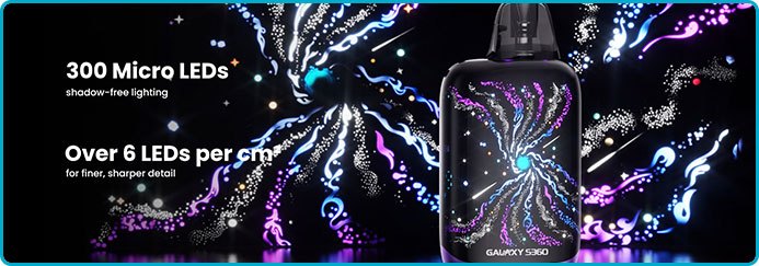 led lost vape galaxy s360