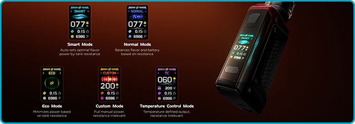 modes aegis legend 5