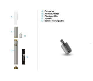 Tête atomiseur eGo-C LR A X5