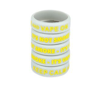 Bague decorative e-cigarette gris