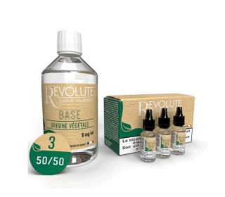 eliquide diy base nicotine revolute 3mg