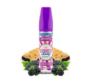 e liquide blackberry crumble 50ml dinner lady