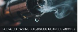 pourquoi j'ai du eliquide dans la bouche
