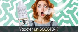 vapoter booster