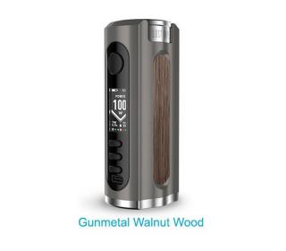 mod grus lost vape gunmetal walnut wood