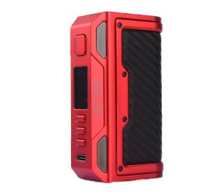 lost vape thelema quest red carbon fiber double accu