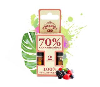 cartouche cbd stick fruits rouges