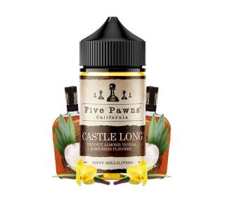 e-liquide castle long 50ml bourbon vanille