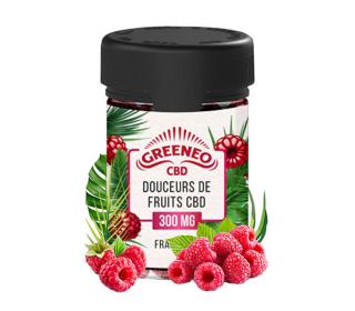 achat bonbon cbd greeneo framboise