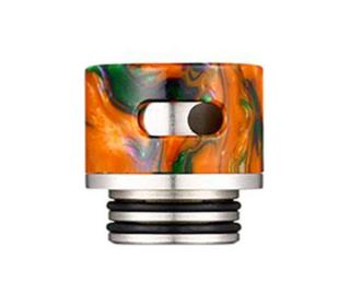 drip tip 810 airflow résine ss orange