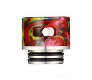 drip tip 810 airflow résine ss rouge