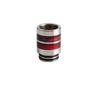 prix drip tip 810 inox resine ring rouge