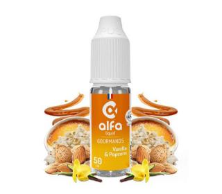 alfaliquid gourmand vanille pop corn