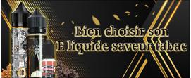 E liquide vapoteuse tabac