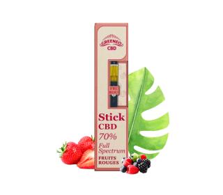 stick cbd fruit rouge vape pen greeneo