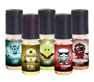 pack test e liquide star wars