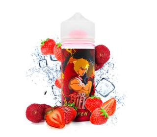E-liquide 100ml Uraken Fighter Fuel fraise Ken vente