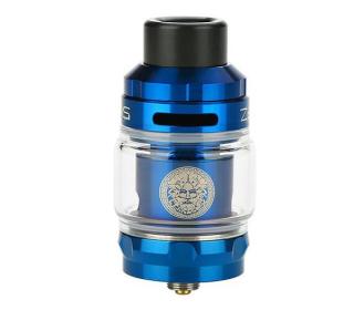 zeus subohm tank geekvape bleu