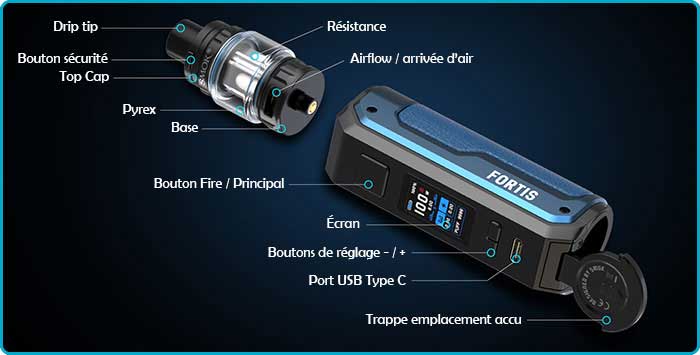 mode d'emploi cigarette electronique smok fortis