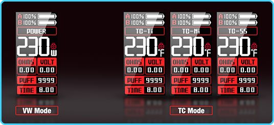 modes d'utilisation arcfox smok