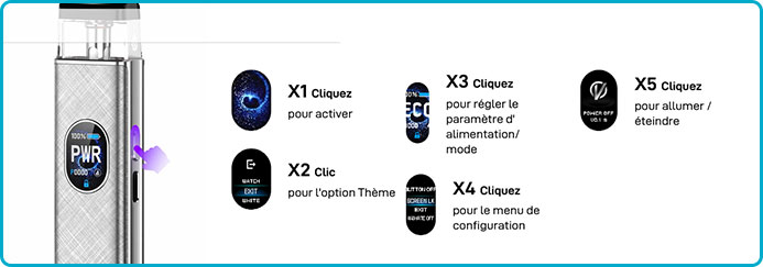 petit pod facile à utiliser