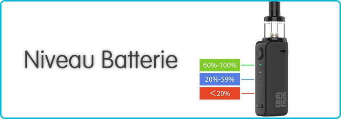 Niveau batterie p40