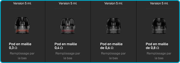 vaporesso luxe xr max 2 remplissage