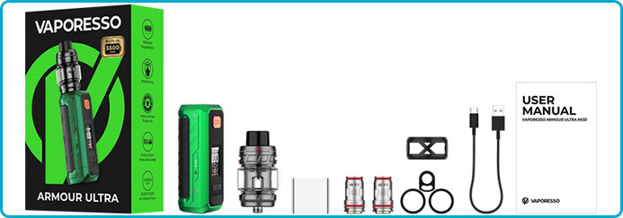 contenu coffret kit armour ultra