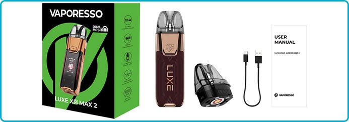 kit pod luxe xr max 2 3200mah vaporesso