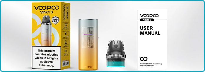 r&eacute;glage kit pod vinci s voopoo