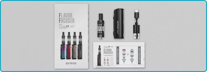 kit complet justfog q16 ff